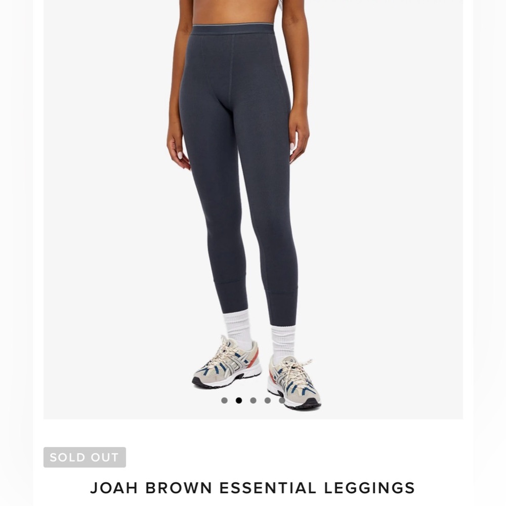 Joah Brown Essential Legging - Vintage Black FlexRib